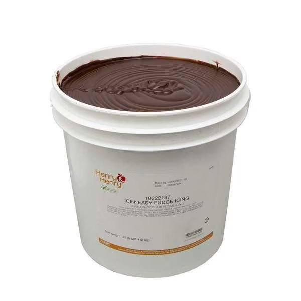 Henry And Henry Easy Fudge Icing, 45lbs, Henry And Henry, Mfr#: 10222197